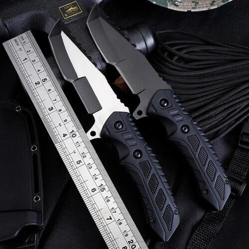 Dropship multi-functional knife fixed blade straight knife 3CR13 steel knife camping tactics hardness survival knife survival