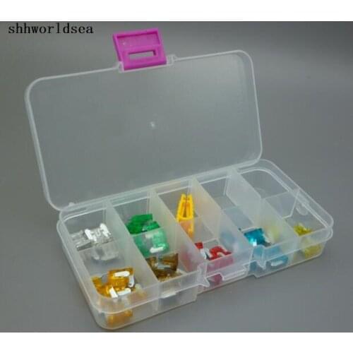 Shhworldsea 225PCS Micro MINI Blade Fuse Assortment Auto Car Motorcycle SUV FUSES Kit 5A,7.5A,10A,15A,20A,25A,30A,35A,40A