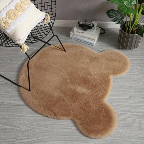 Cute Bear rug super soft carpet Indoor Modern Living room bedroom Antiskid Rug Non-slip mat