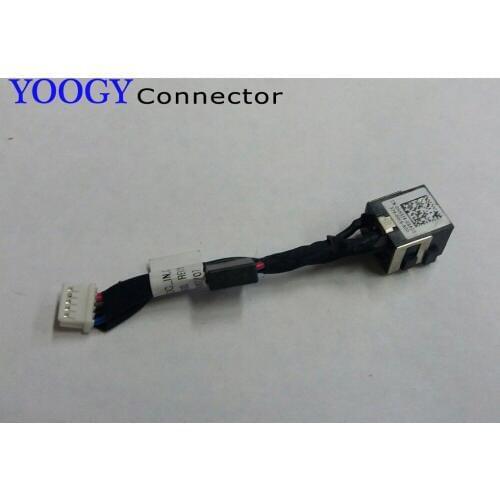 1pcs 0HH3J4 Power DC jack with cable fit for Dell Latitude E6440 series laptop dc socket port