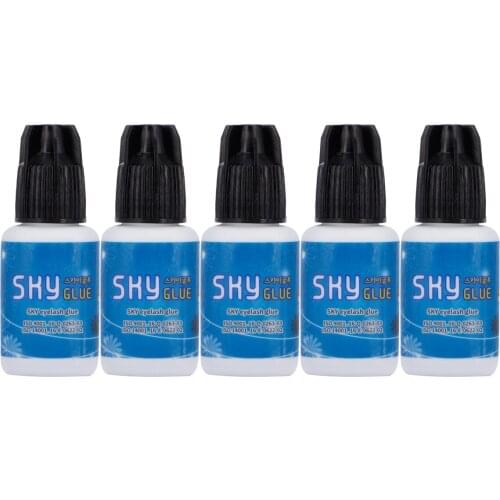 5pcs/lot Sky S+ Glue for Lashes Makeup Tools 5ml Holding Time 6 to 7 Weeks