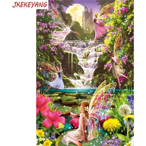 5D DIY square/round Diamond painting Elf Cross Stitch Diamond Embroidery Pattern Rhinestone home decor J1131