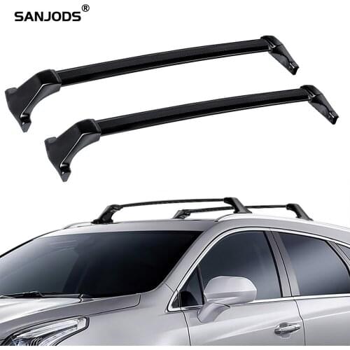 SANJODS Roof Rack Fit For Cadillac XT6 2019 2020 2021 Cross Bars Top Luggage Carrier Rail Aluminum Alloy Crossbar 2pcs
