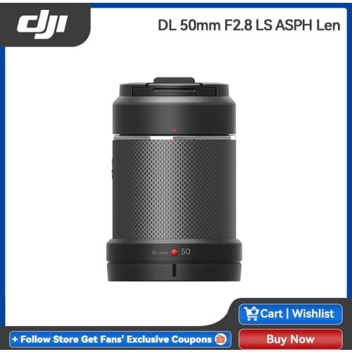 DJI Zenmuse X7 DL 50mm F2.8 LS ASPH Lens for Zenmuse X7 original brand new