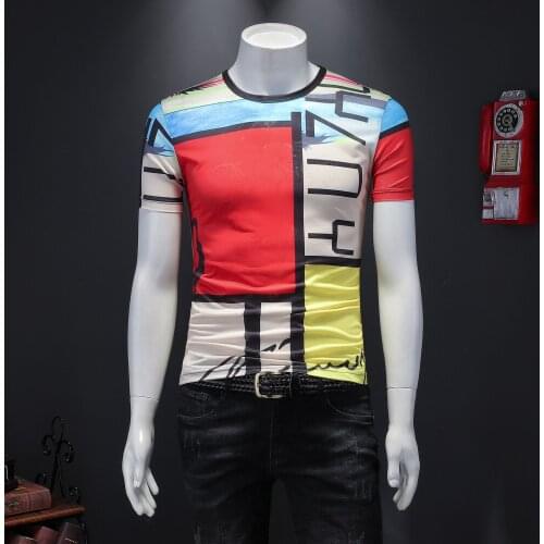 Personality Figure Printing Hot Social Club Outfits Streetwear T-shirt Mens Casual Short-sleeved Tee Top 2020 Summe T Shirt Men