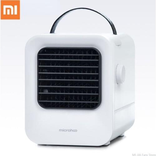 Xiaomi Microhoo Mini Air Conditioner Fan Personal Space Air Cooling Fan USB Rechargeable Stepless Adjustable For Office Bedroom