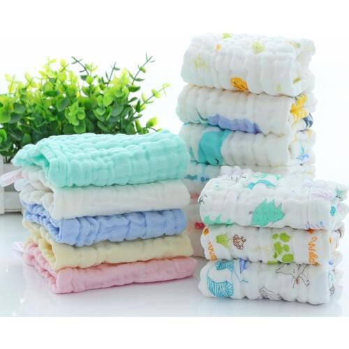 1PC Soft Muslin 100% Cotton Towel Baby Swaddles Soft Newborn Stuff Bibs Towel Infant Wrap Sleepsack Stroller Cover Play Mat