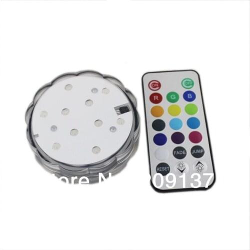 New Arrival Party Decoration Gift Light Nature White Rgb Colorful Waterproof Led Atmosphere Lamp+Remote Control Use Aaa Battery