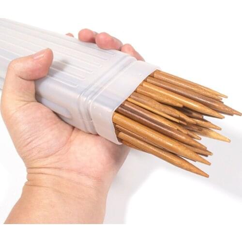 Needle Organizer Sweater Knitting Needles Storage Box Multi-function Sewing Tool G32C