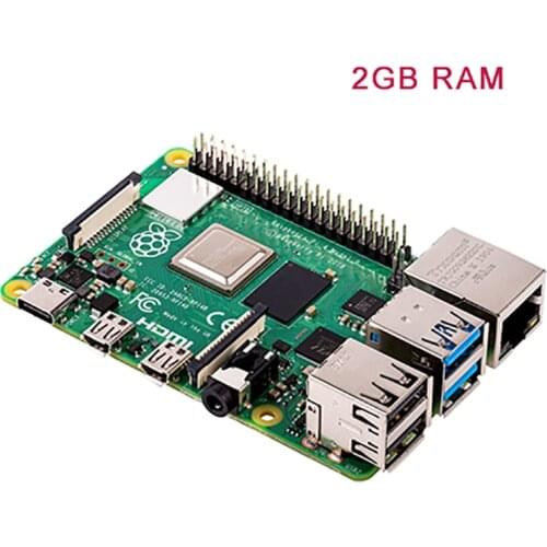 Original Officiële Originele Raspberry Pi 4 Model B Development Board Kit Ram 2G 4 Core Cpu 1.5Ghz
