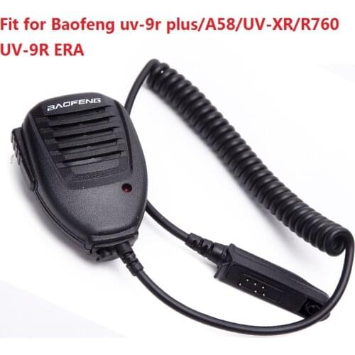 Baofeng Radio Handheld Microphone Speaker MIC waterproof Walkie Talkie Portable Twoway Radio Baofeng UV-9R plus BF-A58 Accessory
