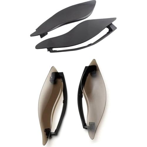 Adjustable Air Deflectors Side Wings Windshield Fairing Side Cover Shield for Gliding Flank 2014-2017