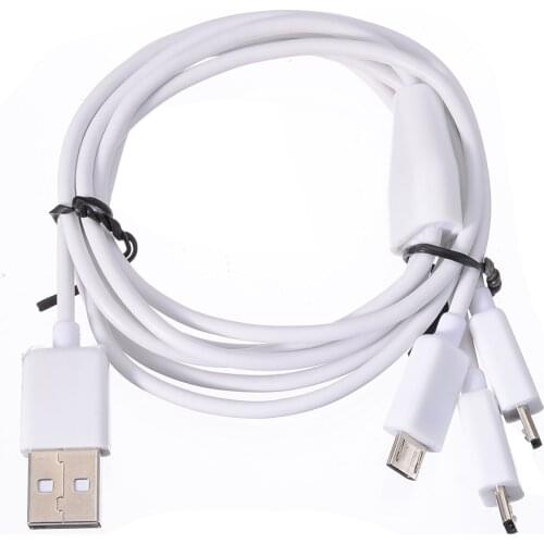 USB 2.0 Male to 3 Micro USB 2.0 Male Y Splitter Charging Data Cable Cord Universal usb to 3 micro usb cable For Xiaomi Redmi