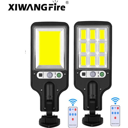 1 COB 2COB 3COBwith Sensor Solar Rechargeable Light Courtyard Light Built-in Battery Multifunctional Lighting Small Street Light