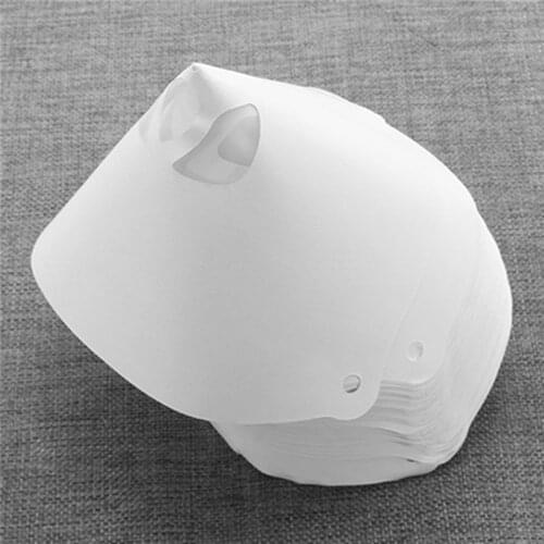 200/300pcs Mesh Paper Paint Strainers Paper Paint Conical Strainers Mesh Filter Cone Strainer Funnel