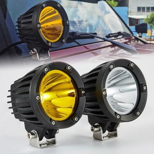 4Inch Led Fog Light for Car Bumper Auxiliary Lights 12V Led Spotlight for Offroad SUV Trucks ATV
