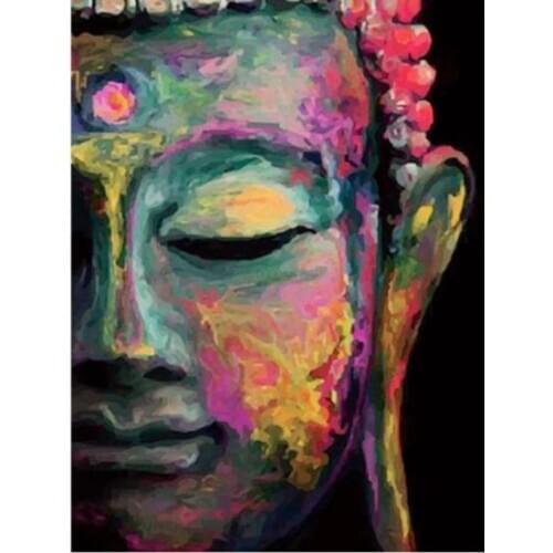 Buddha Full Drill Diamond Painting Religious Diamond Dotz Wall Decals Religion Wall Art Diamond Drawing 5d Diy Craft Augusnat
