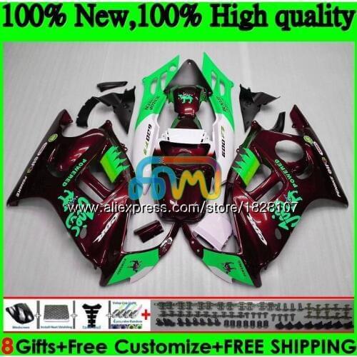 +Tank CAMEL red Kits For HONDA CBR600FS CBR600F3 1995 1996 97 98 3BS.282 CBR600 F3 CBR 600 FS 600F3 95 96 1997 1998 Fairing