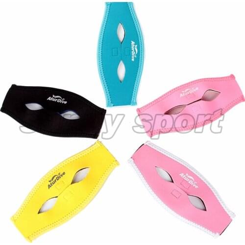 Free shipping ! Colorful Snorkeling equipment long hair protector cover dive mask strap cover neoprene cover