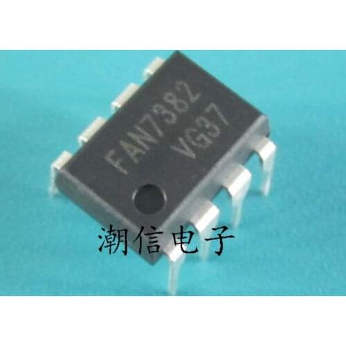 Free shipping new%100 new%100 FAN7382 DIP-8
