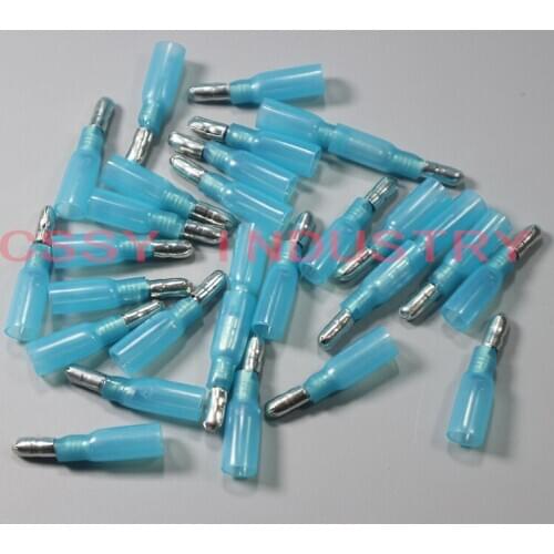Freeshipping Heat shrinkable bullet male insulating Terminal 22-10AWG(0.5-6mm2) MPD1.25-156 2-156 5.5-156 water proof connector