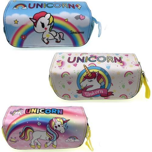 Pencil Case Estojo Escolar Kalem Kutusu Estuche Escolar Etui Pencilcase Game Box School Kawaii My World Bag Lapices Grande