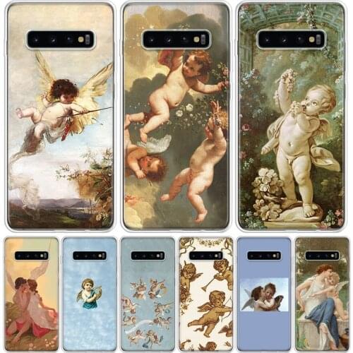Angel Cupid Art Phone Case For Samsung Galaxy A50 A70 A30S A51 A71 A10 A20E A40 A90 A20S M30S A6 A7 A8 A9 Plus Coque