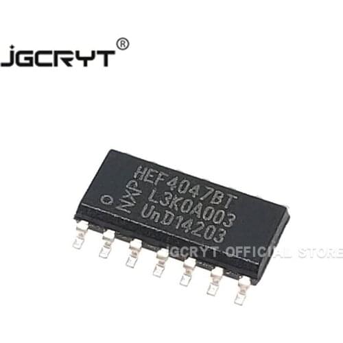 10Unids/lote HEF4047BT CD4047BM96 CD4047 SOP14 SMD 3.9 logic multivibrator chip