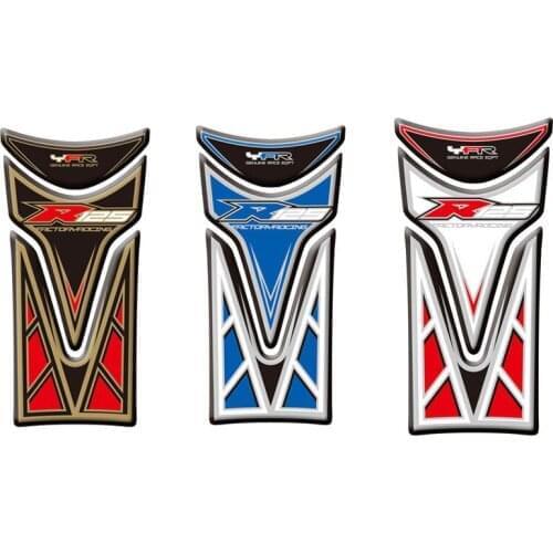 Motorcycle 3D Fuel Tank Protective Stickers Decals For Yamaha YZF-R125 2008-2016 Tank Protective Stickers