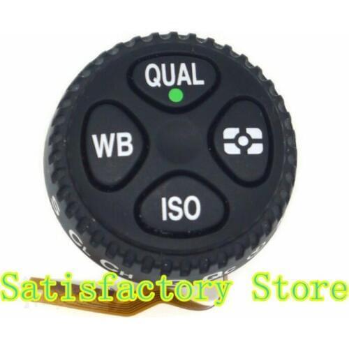Original Top Cover Model Button For Nikon D810 Left QUAL WB ISO Button Key Camera Replacement Unit Repair Part