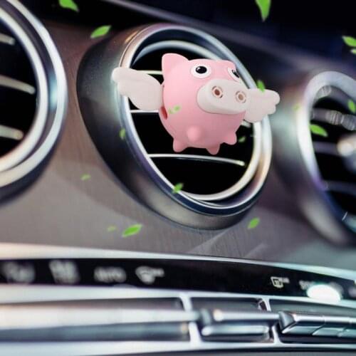 Car Air Freshener Smell Styling Flying Cure Pig Shape Outlet Perfume Car Accessories Ornaments Creative Jewelry