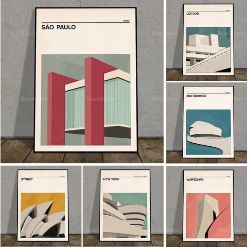 Affiches de New York, affiches de voyage du milieu du siècle, musées, antiquités, affiches de voyage