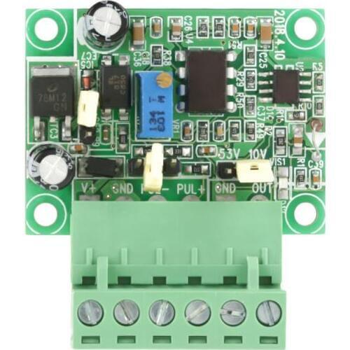 Frequency to Voltage Converter Frequency to Voltage Signal Module 0-10Khz To 0-10V Converter Module With Isolation F/V Module