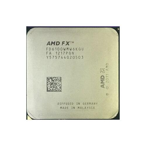 AMD FX 6100 fx 6100 AM3+ 3.3GHz/8MB/95W Six Core CPU processor FX serial pieces FX-6100