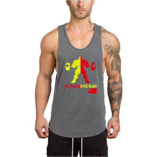 Mesh Gym Clothing Bodybuilding Workout New Fashion Brand Musculation Fitness Singlets Sleeveless Sport Shirt Mens Tank Top Vest