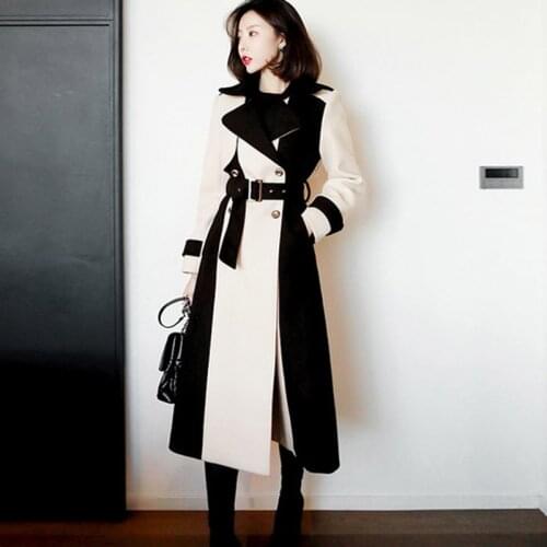 Женские длинные плащи SHTONGHUA China At AliExpress