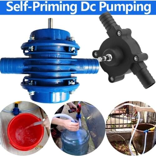 Heavy Duty Self-Priming Hand Electric Drill Water Pumps Home Garden Centrifugal Small Water Pumps Pump Parts and Accessories