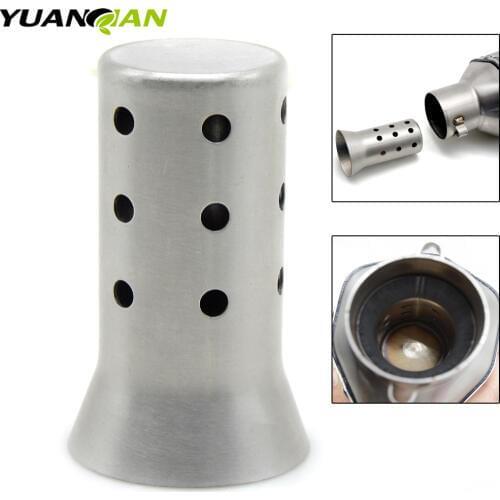 Universal Stainless Steel 51mm Exhaust Pipe Muffler DB Killer Silencer For Honda YAMAHA Kawasaki Suzuki BMW Noise Eliminator