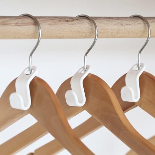 6Pcs/Lot Multifunctional Cabinet Hook Handbag Clothes Hangers Plastic Holder Sundries Storage Rack Space Saving Organizer Tools
