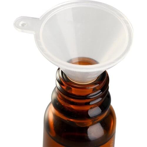 AYEVIN 10Pcs Mini Funnel Small Plastic Perfume Make-up Water Refill Tool Packaging Aids Diffuser Narrow