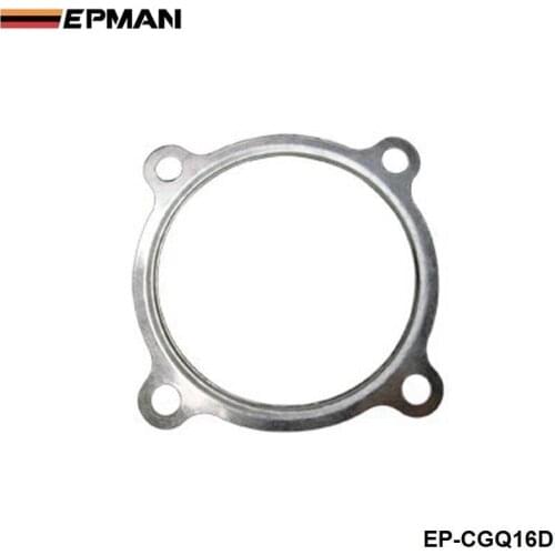 10PCS/LOT 3" 4 Bolt Turbo - Downpipe Iron Material Gasket Fits GT30 GT35 Turbochargers EP-CGQ16D