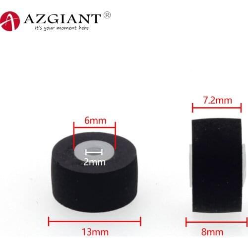 2pcs/lot 13x8x2mm Card Seat Audio Belt Pulley Tape Recorder Belt Pulley Wheel Amplifiers Pinch Roller Deck for SONY K850ES TEAC