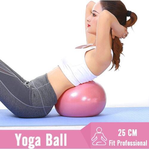 25cm Profession Pilates Yoga Balance Ball Sports Bola Fitness Fitball Workout Massage Balls Home Gym And Exercise Equipment