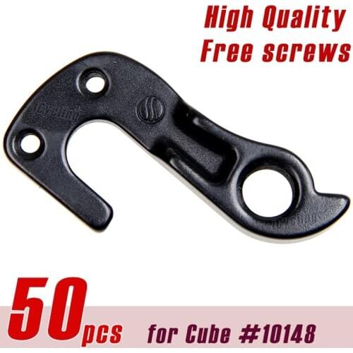 50pcs Derailleur hanger for Cube Aim Race One Reaction GTC Nuride Ella Ride Touring LTD Pro Kathmandu Tail Hook Dropout #10148