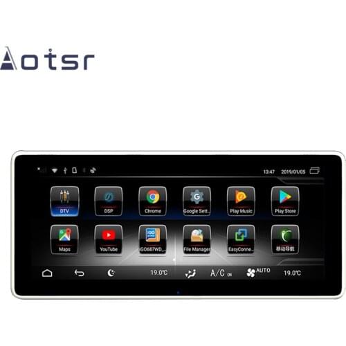 Aotsr Android Radio Car Multimedia Player For Mercedes W205 Benz GLC-X253 2014 2015 2016 DSP GPS Navigation