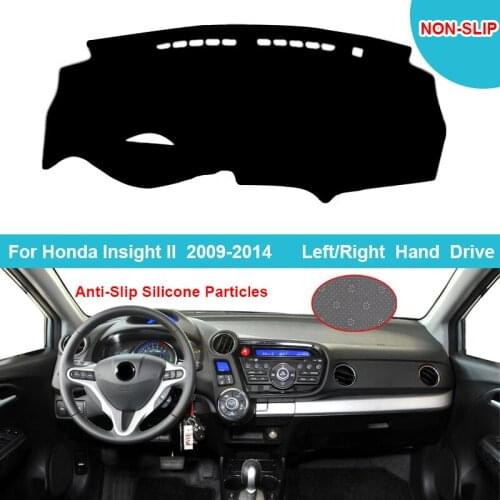 Car Auto Dashboard Cover DashMat Carpet Cape For Honda Insight II 2009 - 2014 Protector Rug Cushion Anti-UV Block Sun Ray 2013