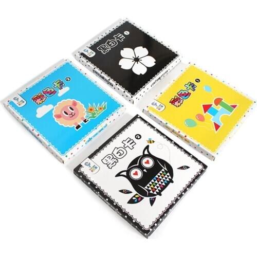 Kids Toy Color Training Baby Color Black White Card Early Childhood Education Visual Suit The Newborn 0-36 Months Learning Toy