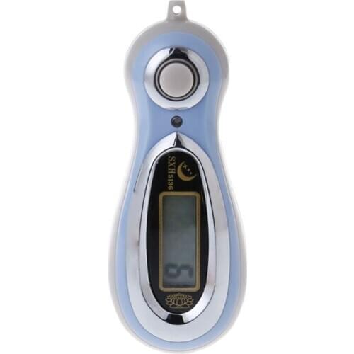 LCD Display Electronic Digital Tally Counter MP3 Manual Counters With Lanyards #715