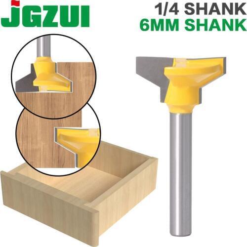 1/4" Shank 6mm shank Reversible Drawer Front Router Bit For Woodworking Cutter Tool Milling Cutter