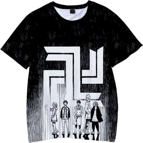 Anime Tokyo Revengers T-shirt 3D O-neck Tshirt Men Women Summer Short Sleeve Harajuku Streetshirt Unisex Kids Tshirt Cosplay